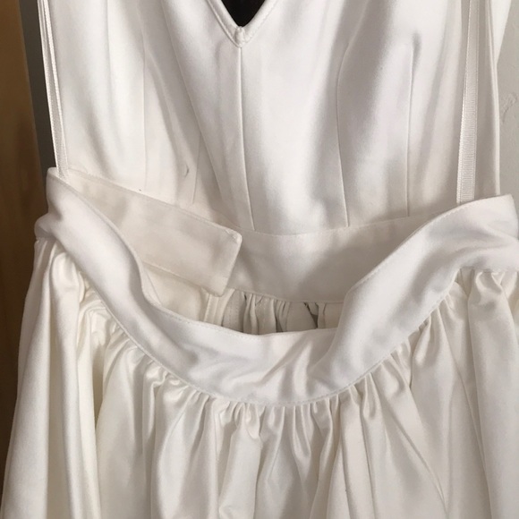 Read •NWT $377 Contrarian White Barbara Bibb Dress - Picture 7 of 9